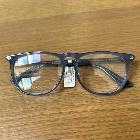 Gucci Accessories - Gucci Round Frame Grey Glasses